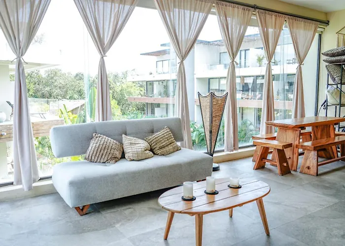 Apartamento Boho Loft Pool Priv Sillas Colgantes- Centro Tulum