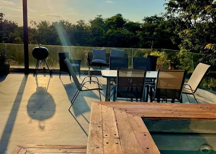 Boho Loft Pool Priv Sillas Colgantes- Centro *