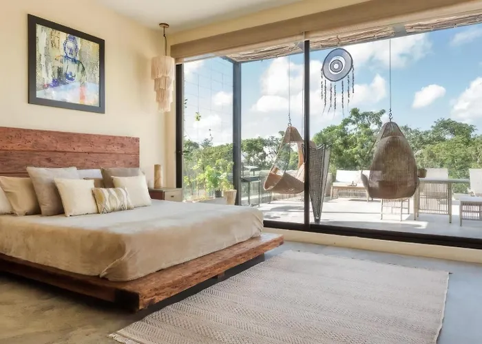 Boho Loft Pool Priv Sillas Colgantes- Centro Apartamento